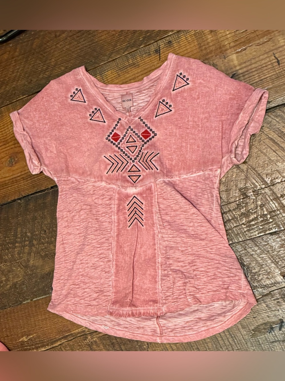 Nic & Zoe Top Sz M